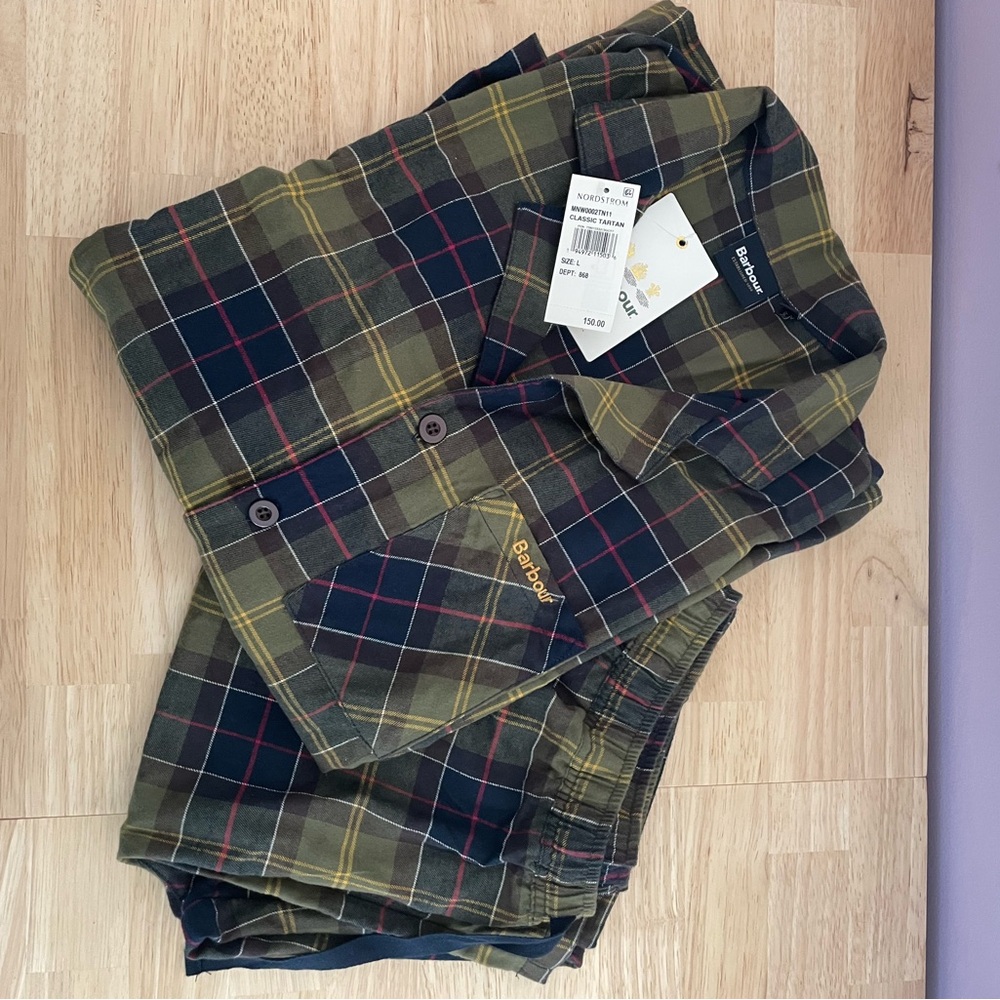 NWT Barbour Classic Tartan PJs